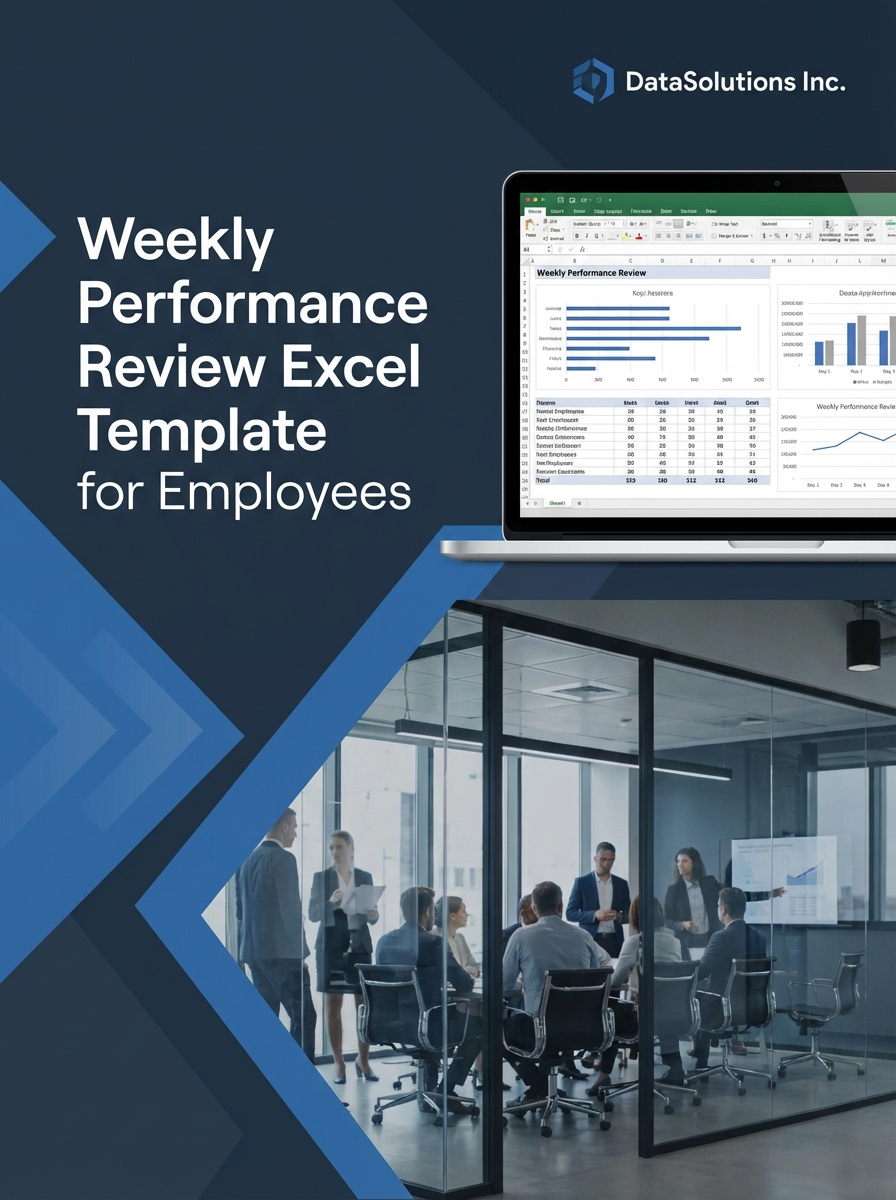 Weekly Performance Review Excel Template for Employees