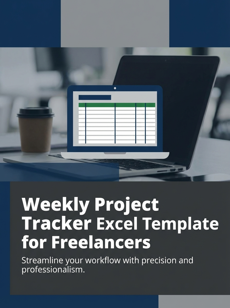 Weekly Project Tracker Excel Template for Freelancers