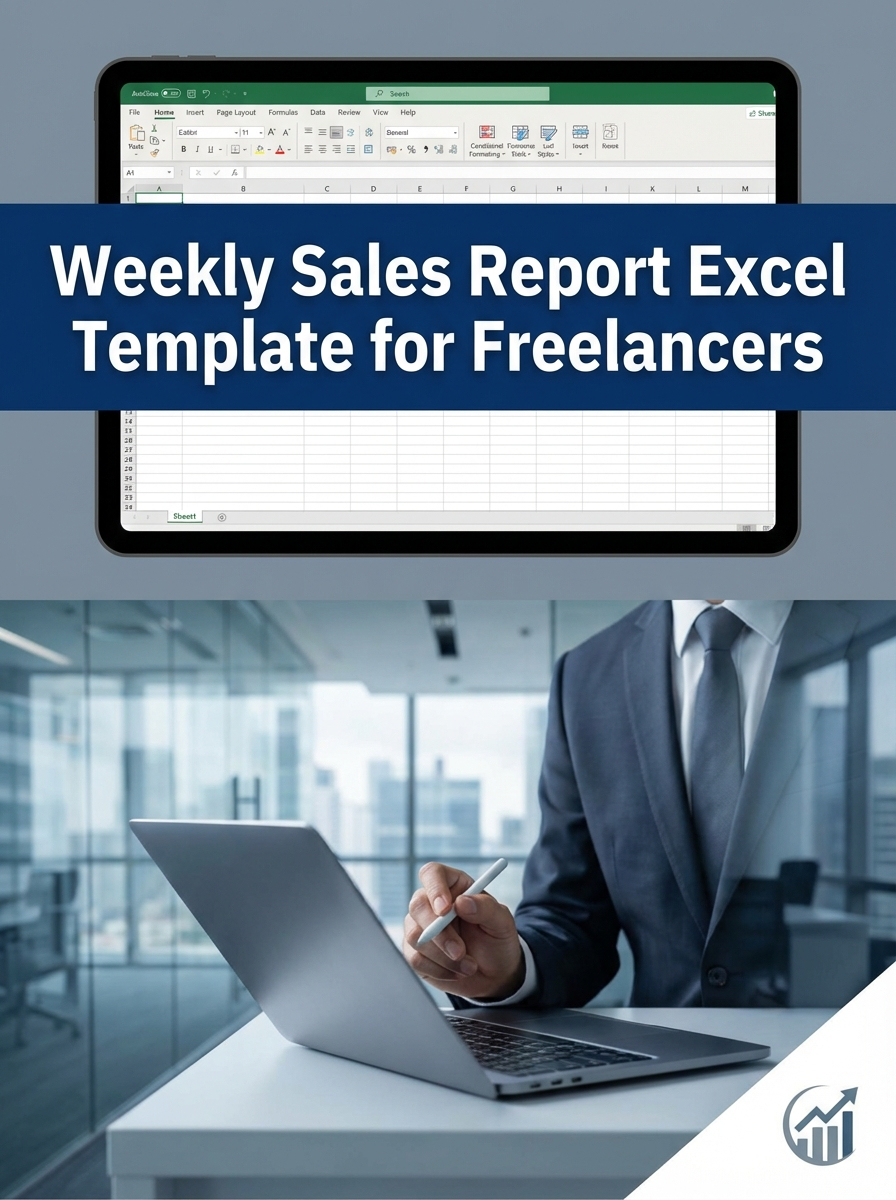 Weekly Sales Report Excel Template for Freelancers