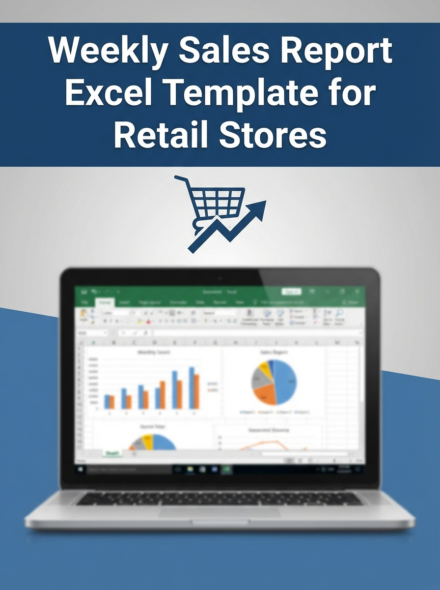 Weekly Sales Report Excel Template for Retail Stores
