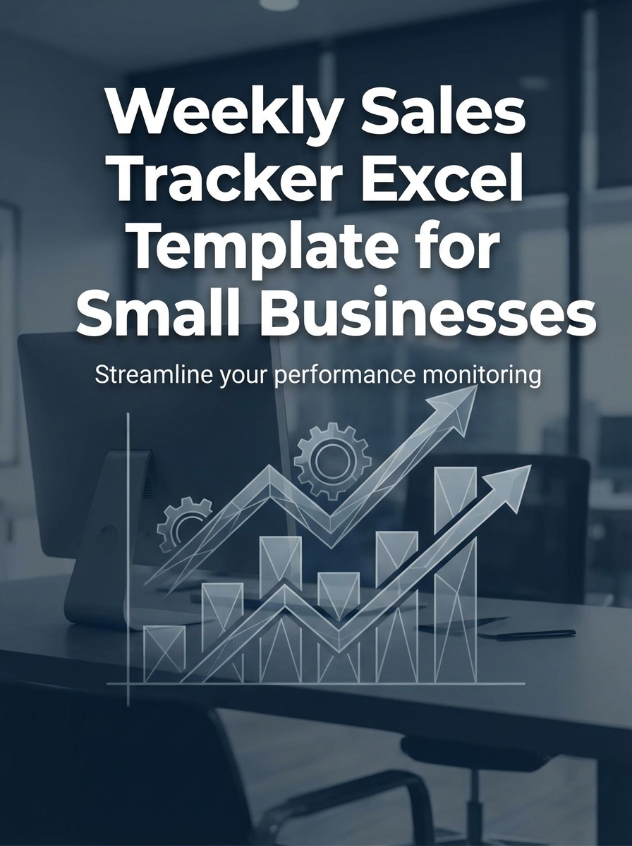 Weekly Sales Tracker Excel Template for Small Businesses