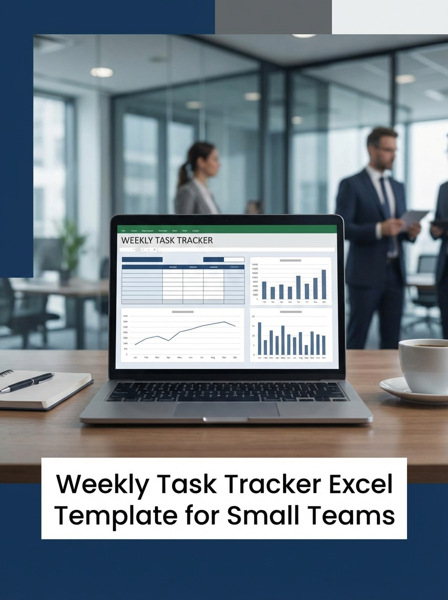 Weekly Task Tracker Excel Template for Small Teams