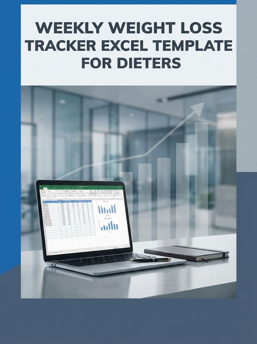 Weekly Weight Loss Tracker Excel Template for Dieters