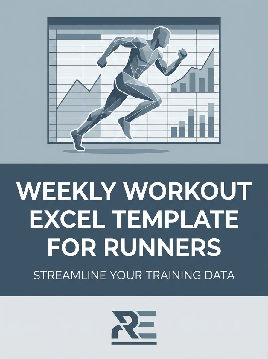 Weekly Workout Excel Template for Runners